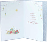 Auntie and Uncle Christmas Card Traditional Christmas Tree Design